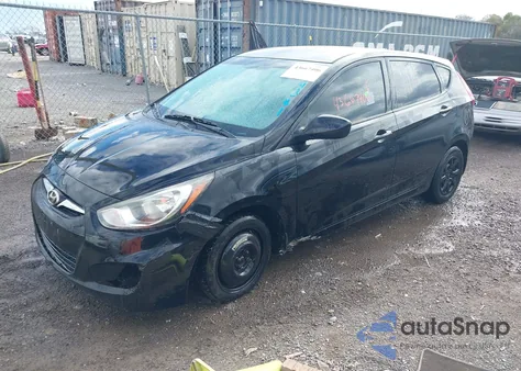 2013 Hyundai Accent Gs from USA, damaged, VIN KMHCT5AE8DU084381